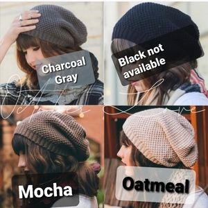 CHOICE of OCTOBER LOVE Waffle Beanies